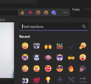 Microsoft Teams: More Reactions - Select Technology